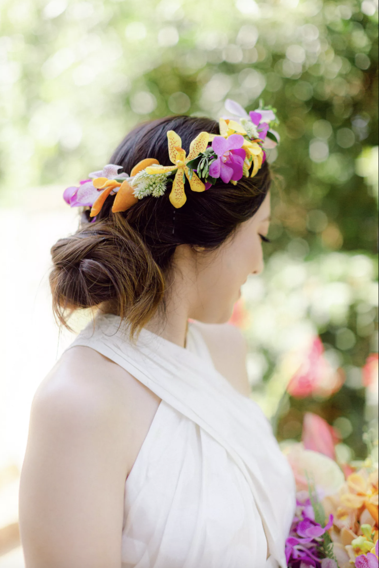 high halter neckline