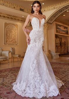 Ladivine CD928 Mermaid and Trumpet Wedding Dress