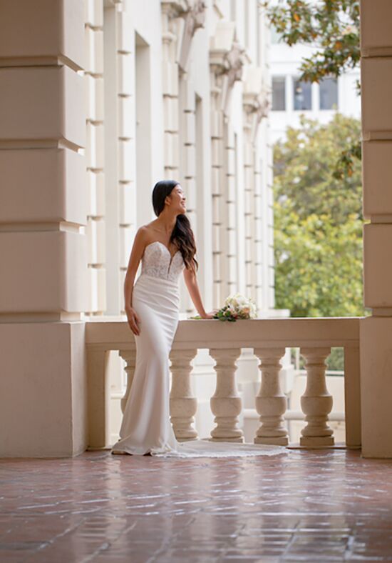 Stella York 7597 Column Wedding Dress - 1