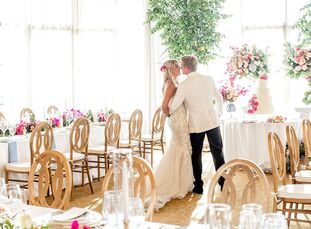 Brynne and Josh Beebee met in Mykonos, got engaged in Santorini and took their first holiday in Capri. It only made sense to bring their love of the M