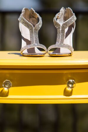 Silver Wedding Shoes