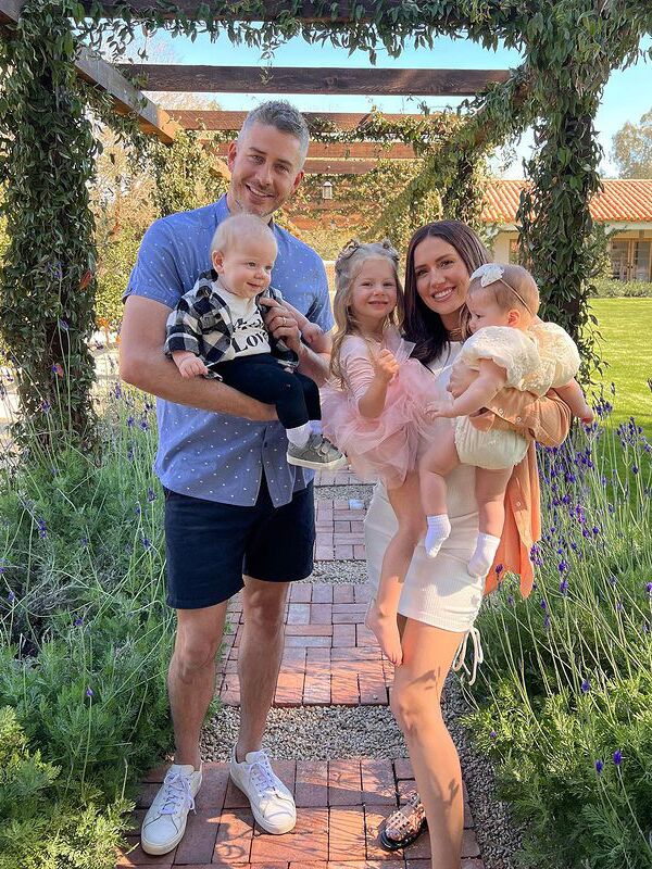 Bachelor Arie Luyendyk Jr. and Lauren Burnham with kids