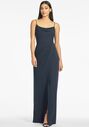 Sachin & Babi Paulina Gown - Navy Scoop Bridesmaid Dress - thumbnail - 7