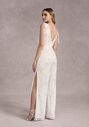 Adrianna Papell Platinum Destination 40411 Jumpsuit Wedding Dress - thumbnail - 3