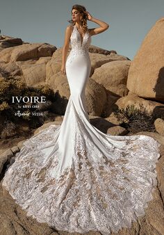 IVOIRE by KITTY CHEN AZARIA,V2116 Sheath Wedding Dress