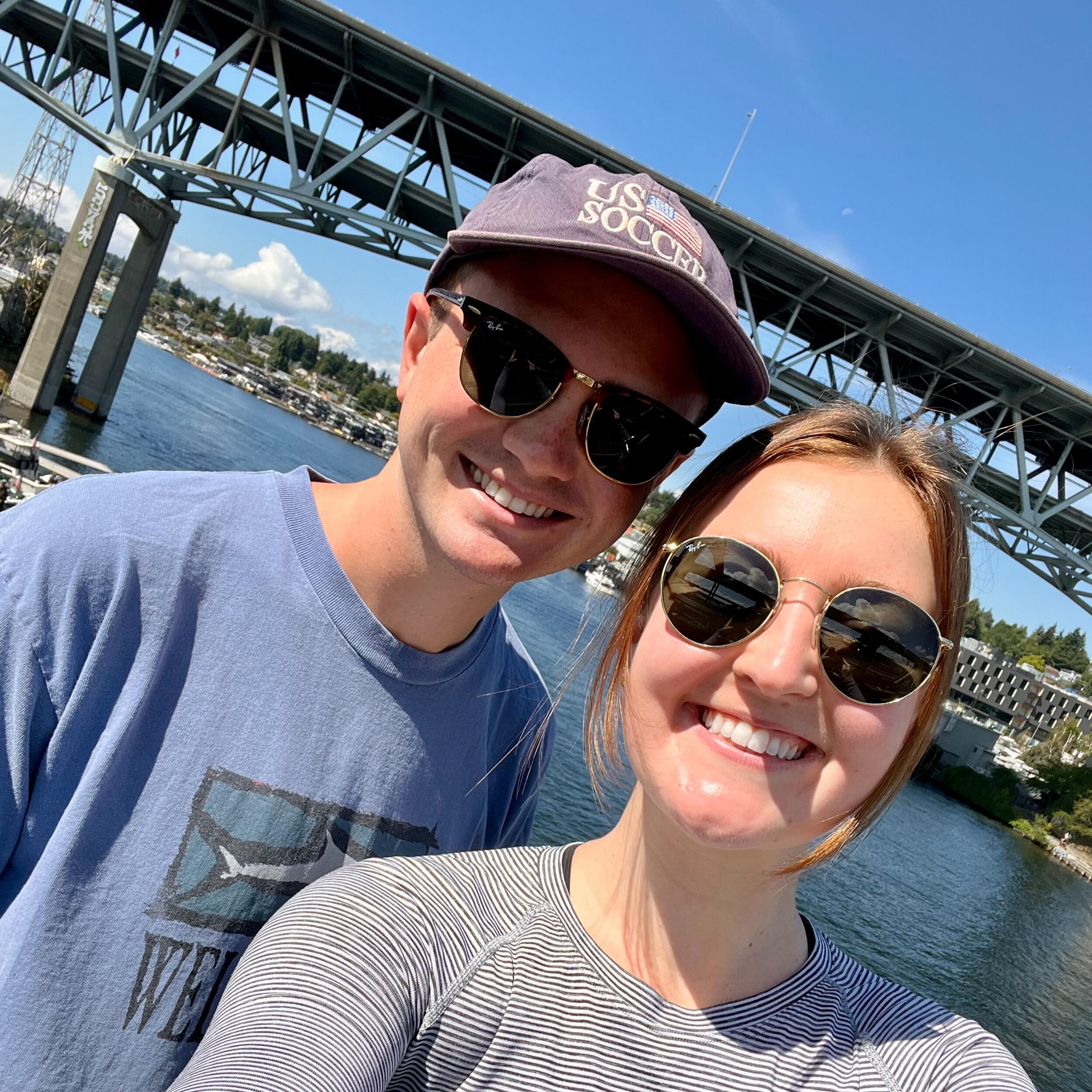 Our first day living in Seattle