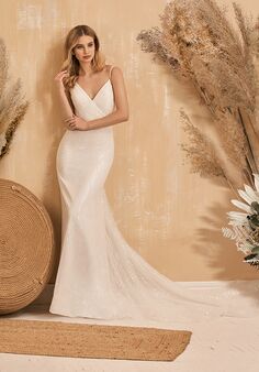 Simply Val Stefani Opal Mermaid Wedding Dress