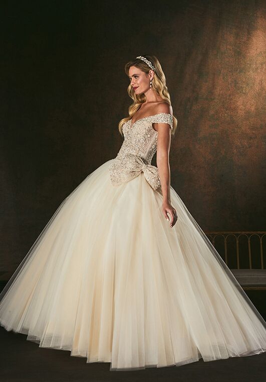 Amaré Couture C155 Emilia Ball Gown Wedding Dress - 7