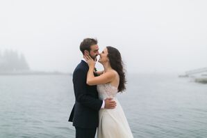 Jenn and Ethan Waterside Maine Wedding Location