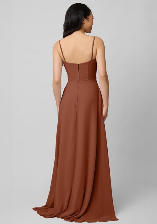 Kennedy Blue Reese V-Neck and Plunge Bridesmaid Dress - 5