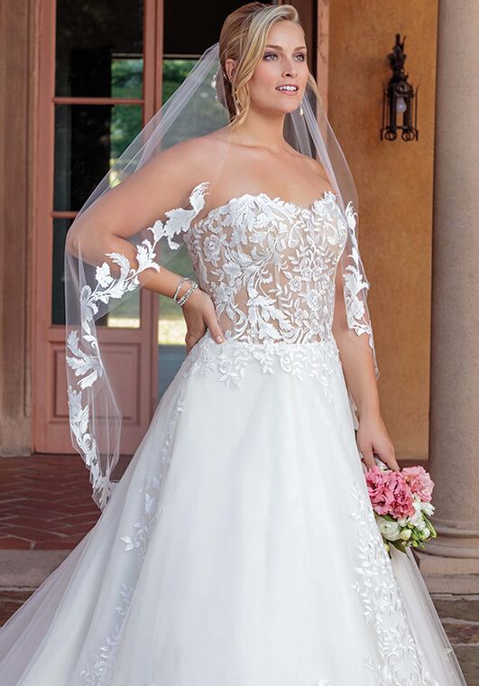 Casablanca Bridal 2311 Tegan Ball Gown Wedding Dress - 7