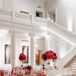 Clear Chairs and Red Linens at Reception at the New Orleans Museum of Modern Art