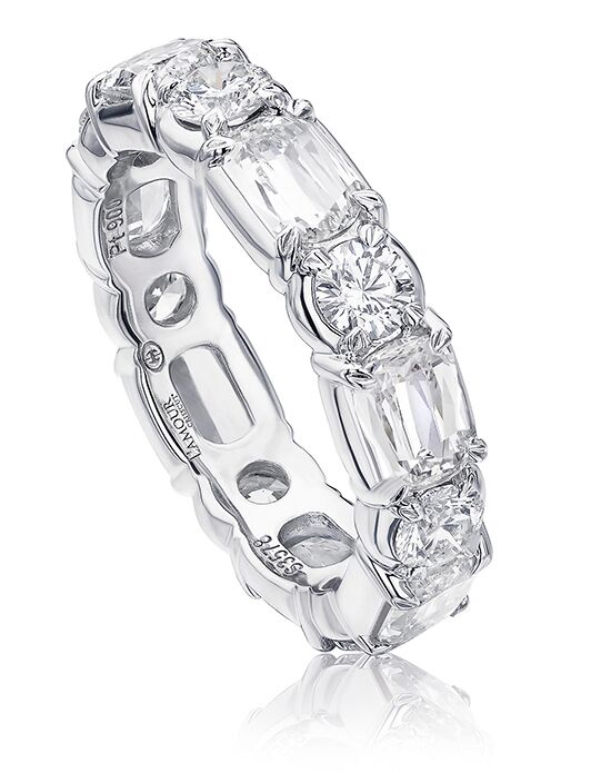 Christopher Designs L201-0-350 White Gold Wedding Ring - 1