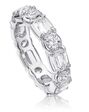 Christopher Designs L201-0-350 White Gold Wedding Ring - thumbnail - 1