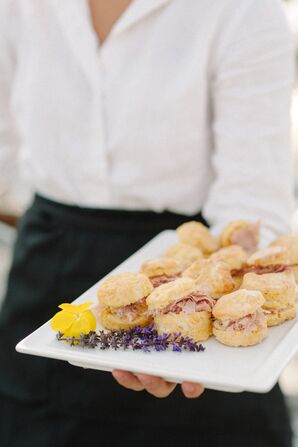 Catered Sweet Potato Ham Biscuits