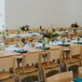 Gold Lanterns and Lush Cascading Centerpieces