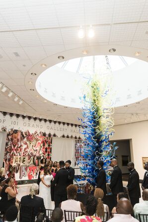 Wedding Ceremony at the Orlando Museum of Art in Orlando, Florida