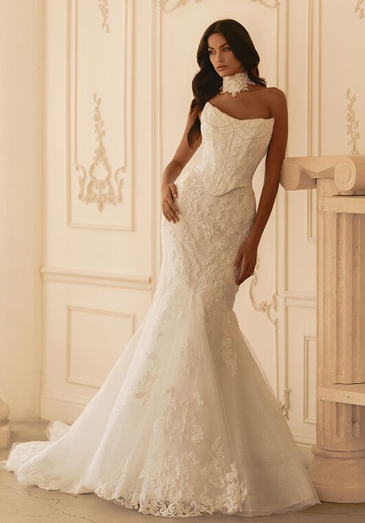 Martina Liana ML1950 Fit-and-Flare Wedding Dress - 6