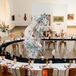 Curved Tables for Reception at the Everhart Museum in Scranton, Pennsylvania