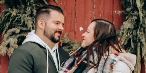 Megan & Alex Home Page Banner
