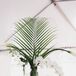 Orchid, Calla Lily and Palm Branch Centerpieces