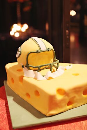 Wisconsin Green Bay Groom's Cake