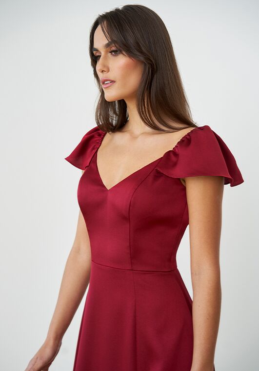 B2 Bridesmaids by Jasmine B253066 Scoop Bridesmaid Dress - 3