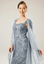 AW Bridal AW Rosanna Dress Blue Mother Of The Bride Dress - thumbnail - 7