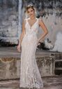 Allure Couture C655 Sheath Wedding Dress - thumbnail - 1