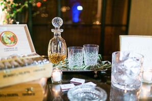 Whiskey Tasting Reception Bar