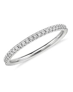 Blue Nile 601010P01 Platinum Wedding Ring