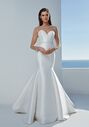 Justin Alexander Blaire Mermaid and Trumpet Wedding Dress - thumbnail - 4