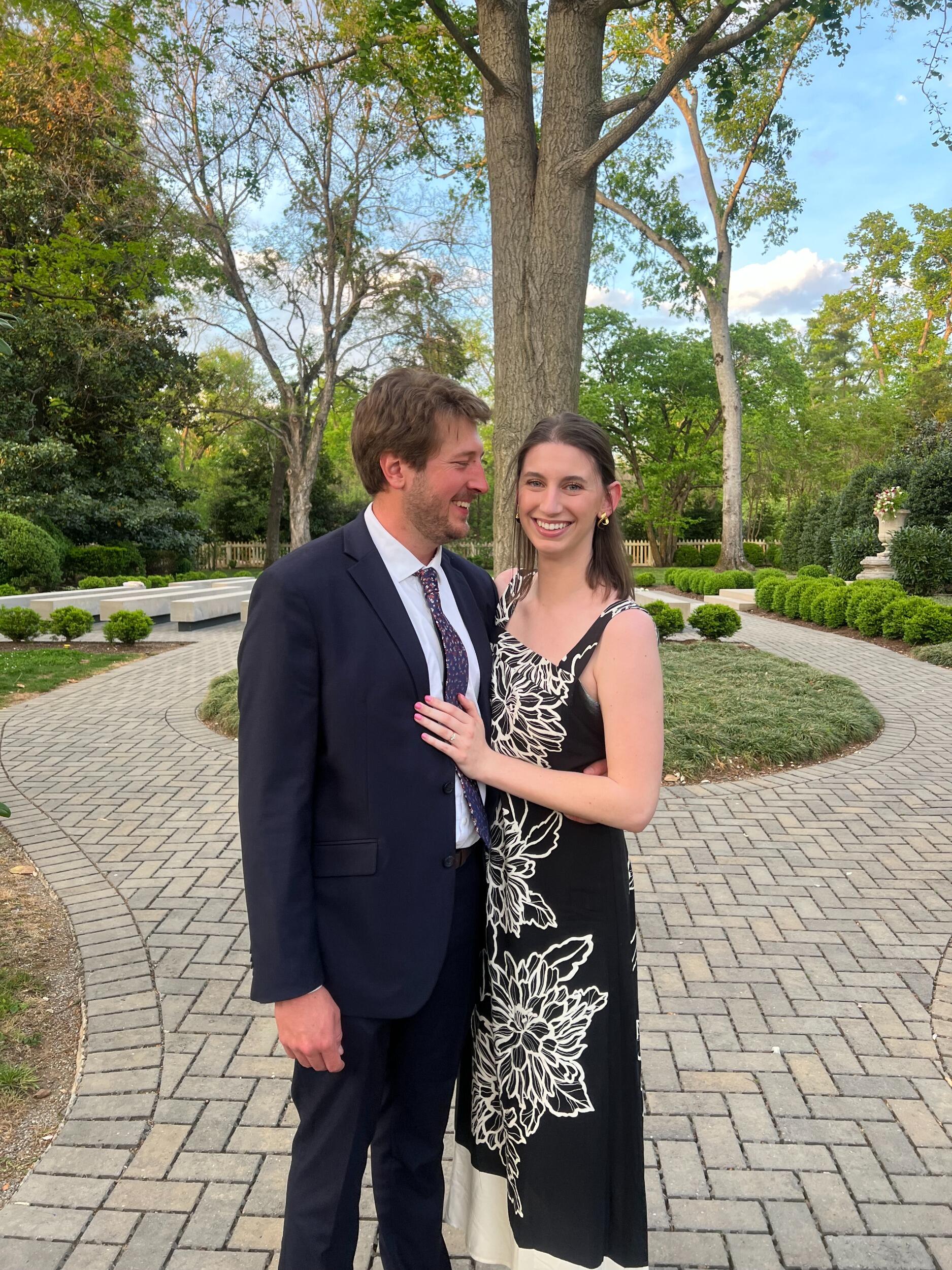 The last wedding we attended before our own, celebrating the Palumbos!
