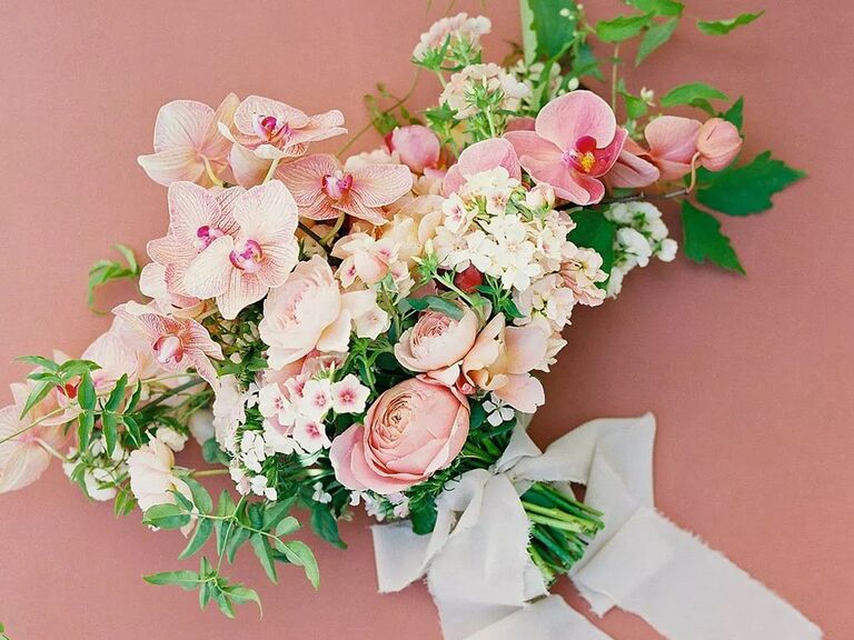 orchid wedding arrangements