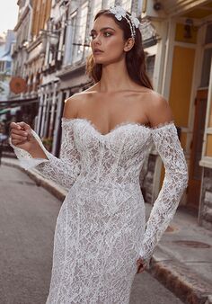 Calla Blanche 124114 Sonya Mermaid and Trumpet Wedding Dress