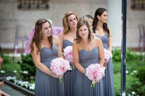 Dark Gray Watters Bridesmaid Dresses