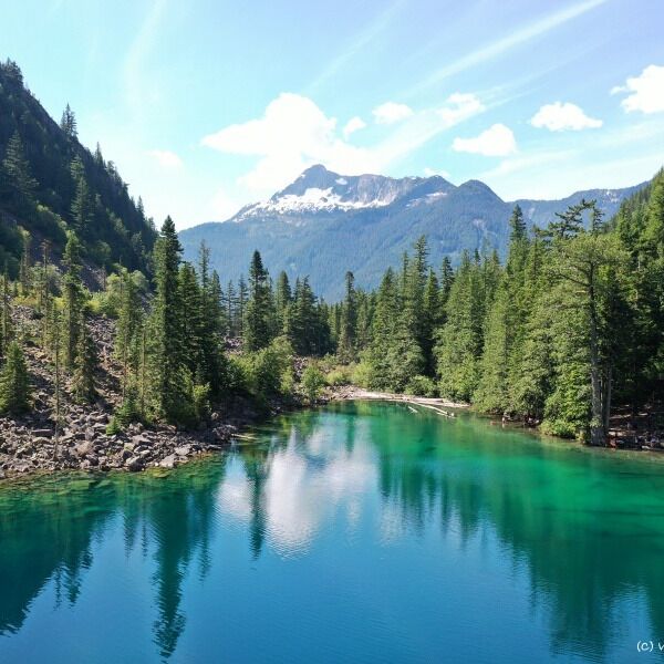 Picture of Lindeman Lake Parking Lot