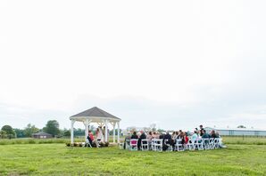 Kentucky Country Farm Outdoor Ceremony