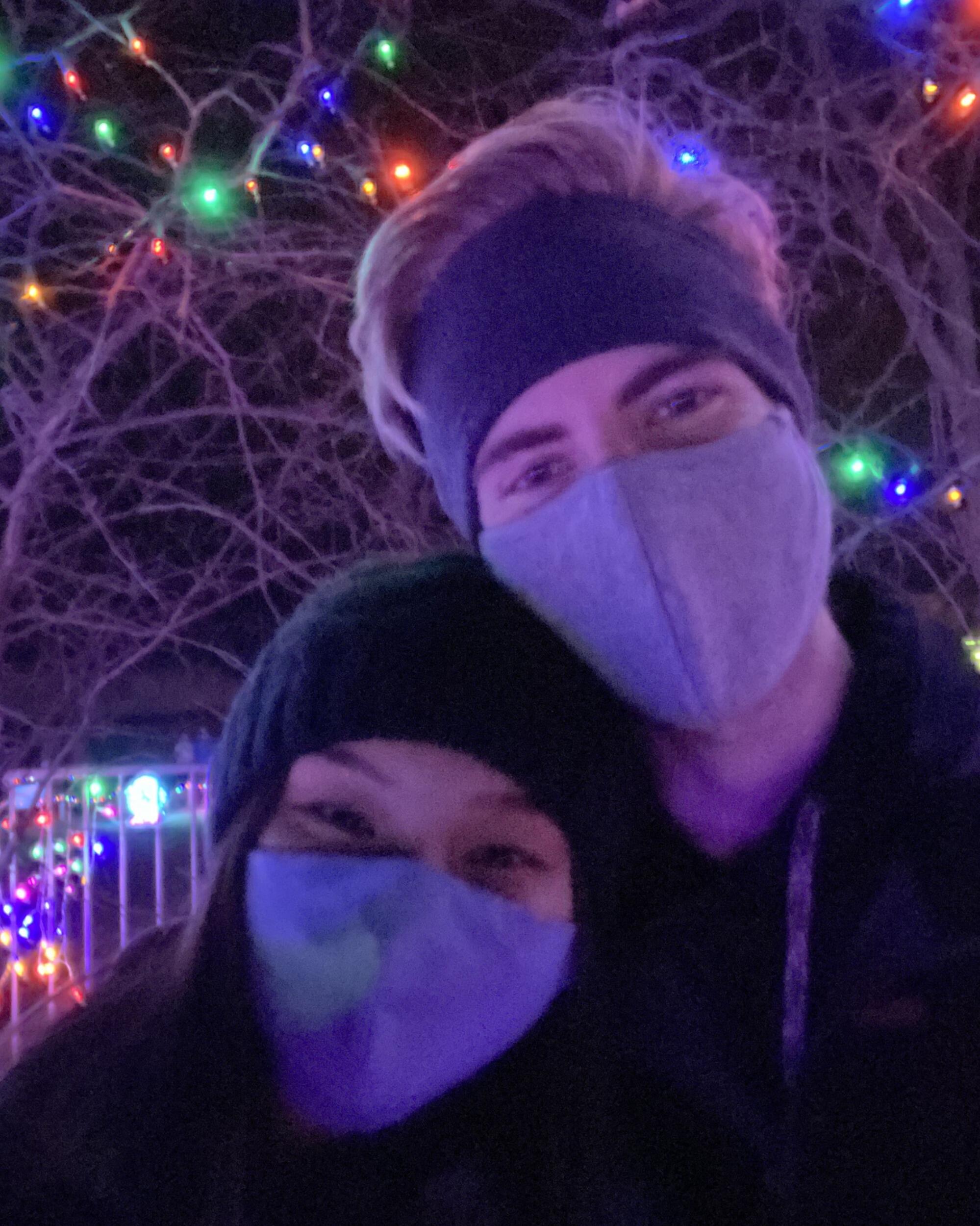 We continued our yearly tradition of visiting the luminary walk for Christmas at the Arboretum! And we finished our first fully remote semesters in the craziness of COVID!