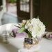 Bouquet Centerpieces in Jars