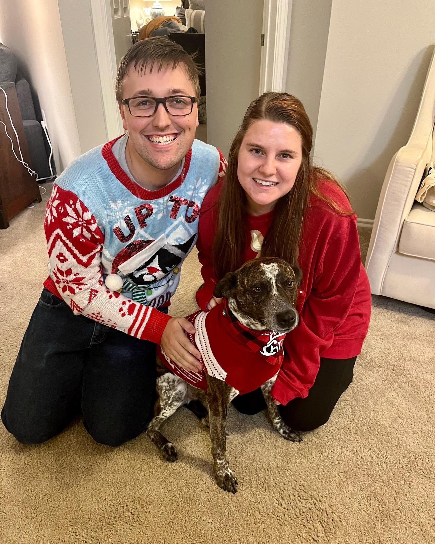 Preston and Lexi moved to Austin after graduation where they lived for one year. This is when they got their first dog, Roo. 