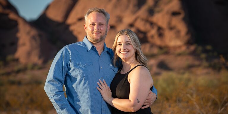 Heather & Brian Home Page Banner