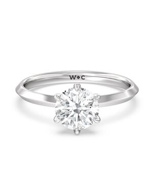 With Clarity Cushion, Round, Oval Cut Engagement Ring