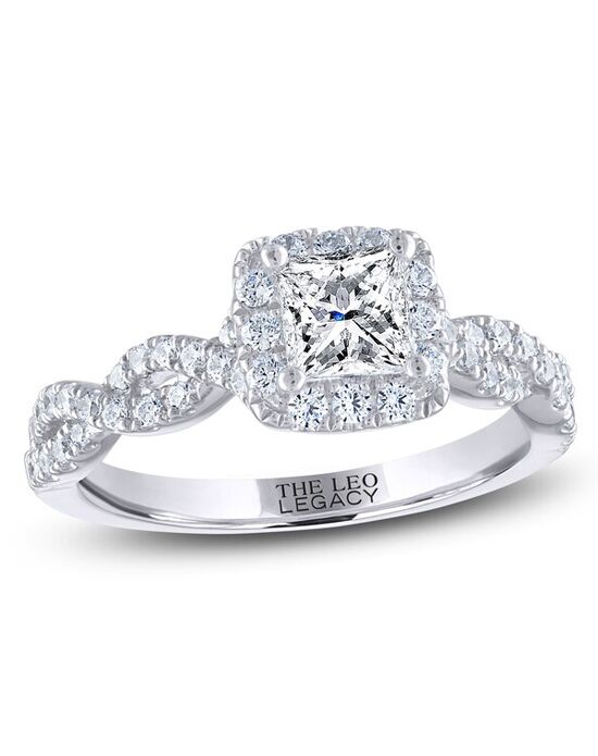 Kay Jewelers Glamorous Princess Cut Engagement Ring - 1