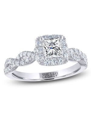 Kay Jewelers Glamorous Princess Cut Engagement Ring