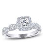Kay Jewelers Glamorous Princess Cut Engagement Ring - thumbnail - 1