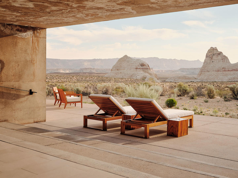 A stunning view over the landscape in Utah.