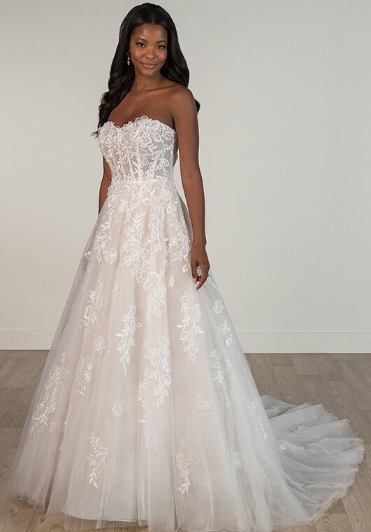 Stella York SY8073 A-Line Wedding Dress - 6