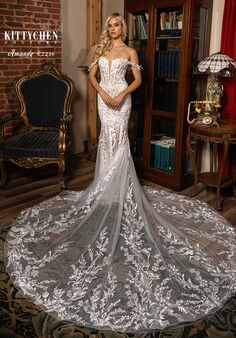 KITTYCHEN Couture AMANDA, K2236 Fit-and-Flare Wedding Dress