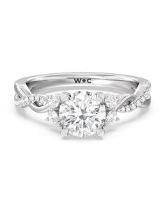 With Clarity Vintage Cushion, Emerald, Radiant, Round, Oval Cut Engagement Ring